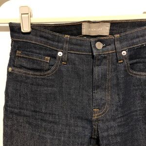 Everlane Mid-Rise Skinny Jean in Dark Indigo